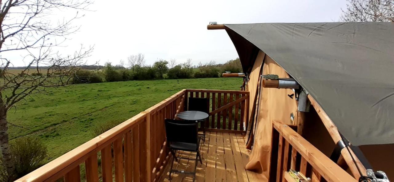 Tente Cabane Du Camping Hautoreille Bannes  외부 사진