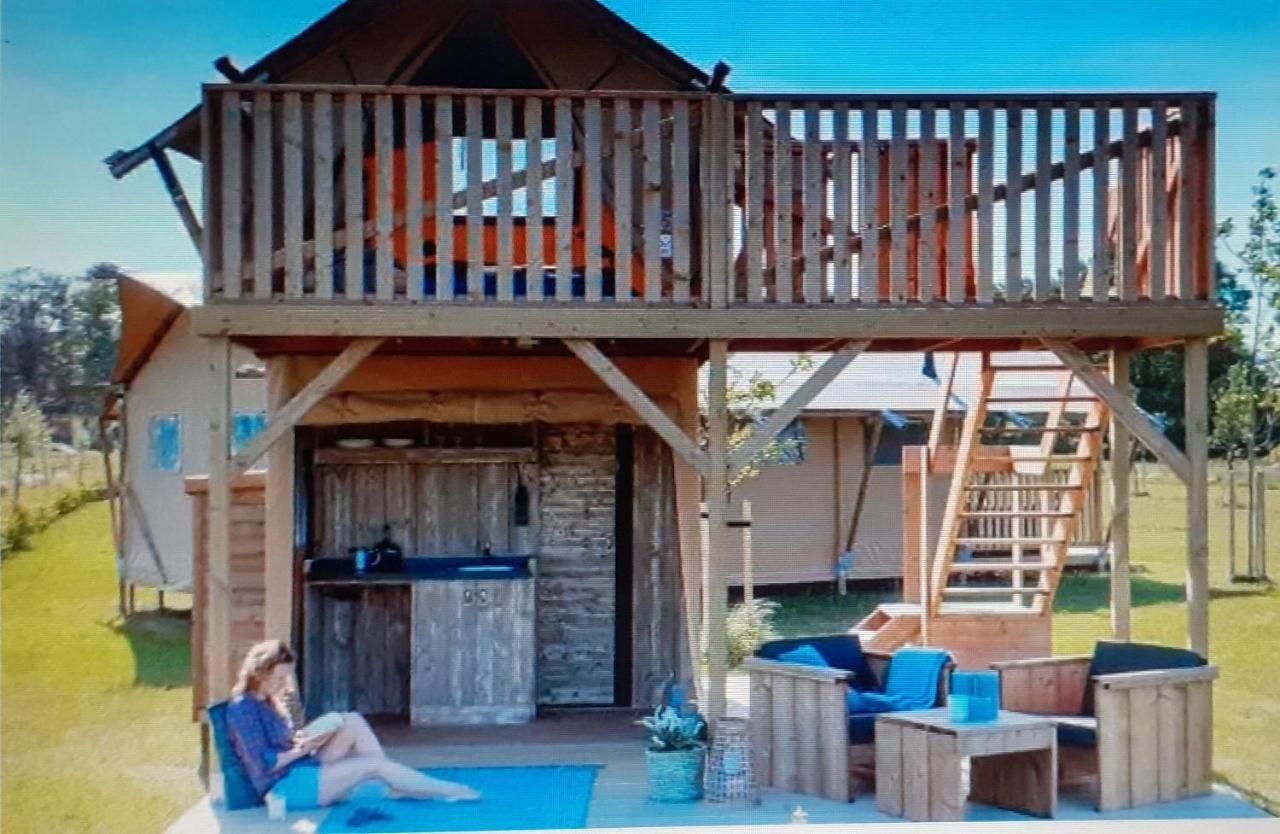Tente Cabane Du Camping Hautoreille Bannes  외부 사진