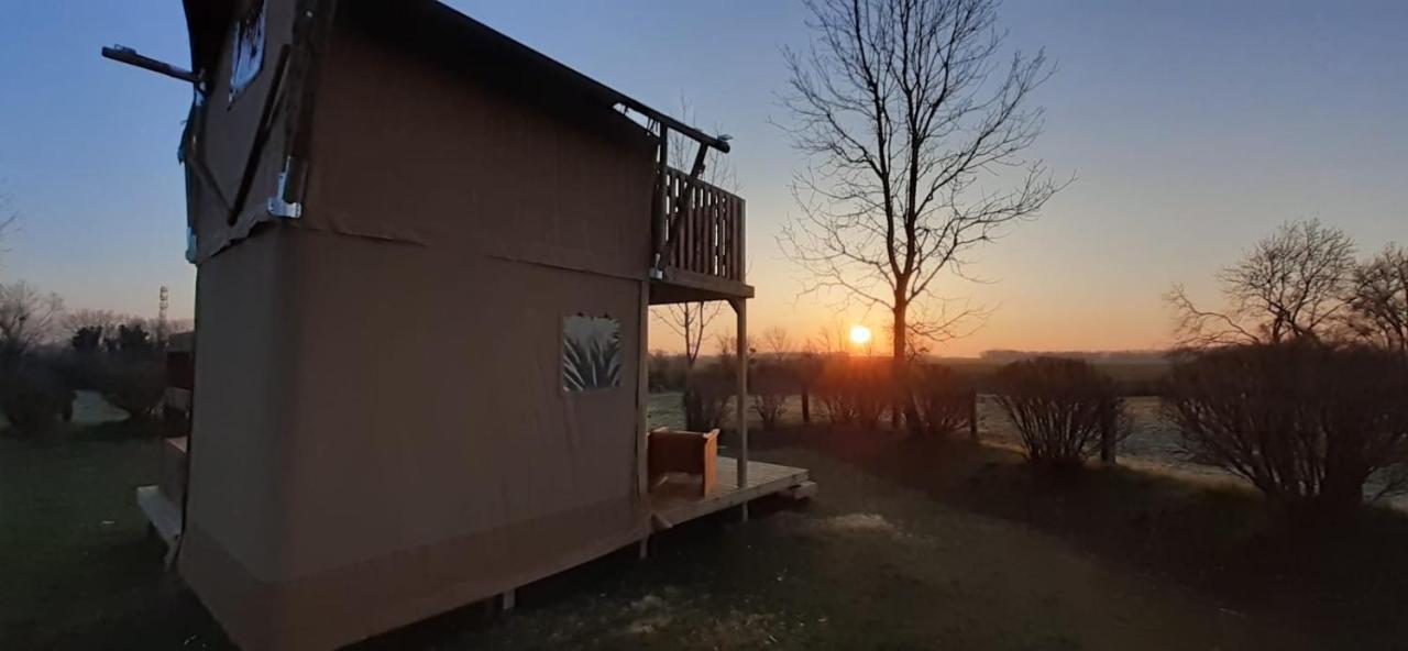 Tente Cabane Du Camping Hautoreille Bannes  외부 사진